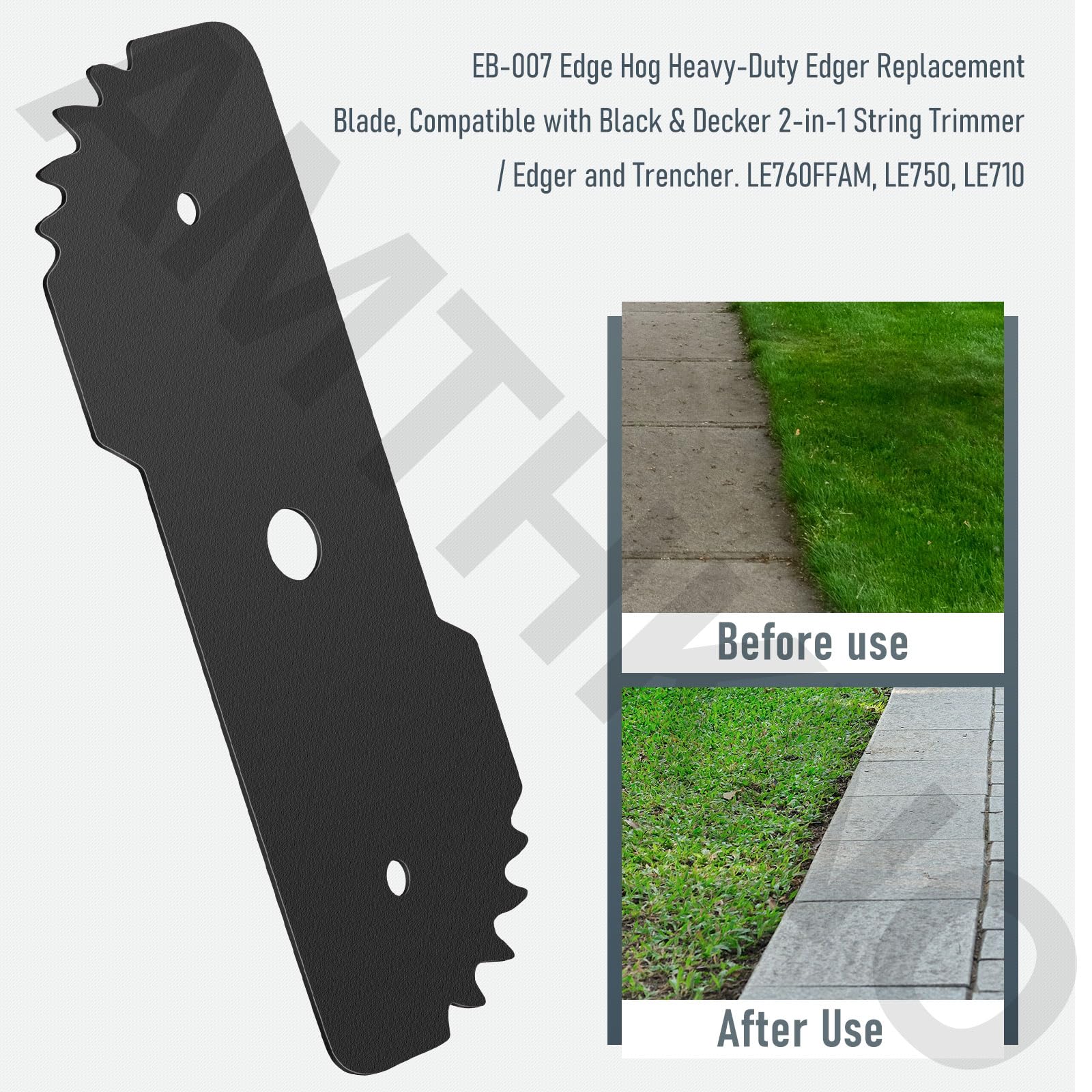 AMTHKNO EB-007 blade two-pack provides back-up edging option.