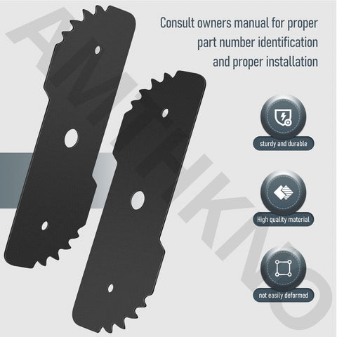 AMTHKNO EB-007 blade with precise dimensions ensures secure fit.
