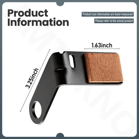 AMTHKNO GY21943B brake pad rear view for smooth mower operation