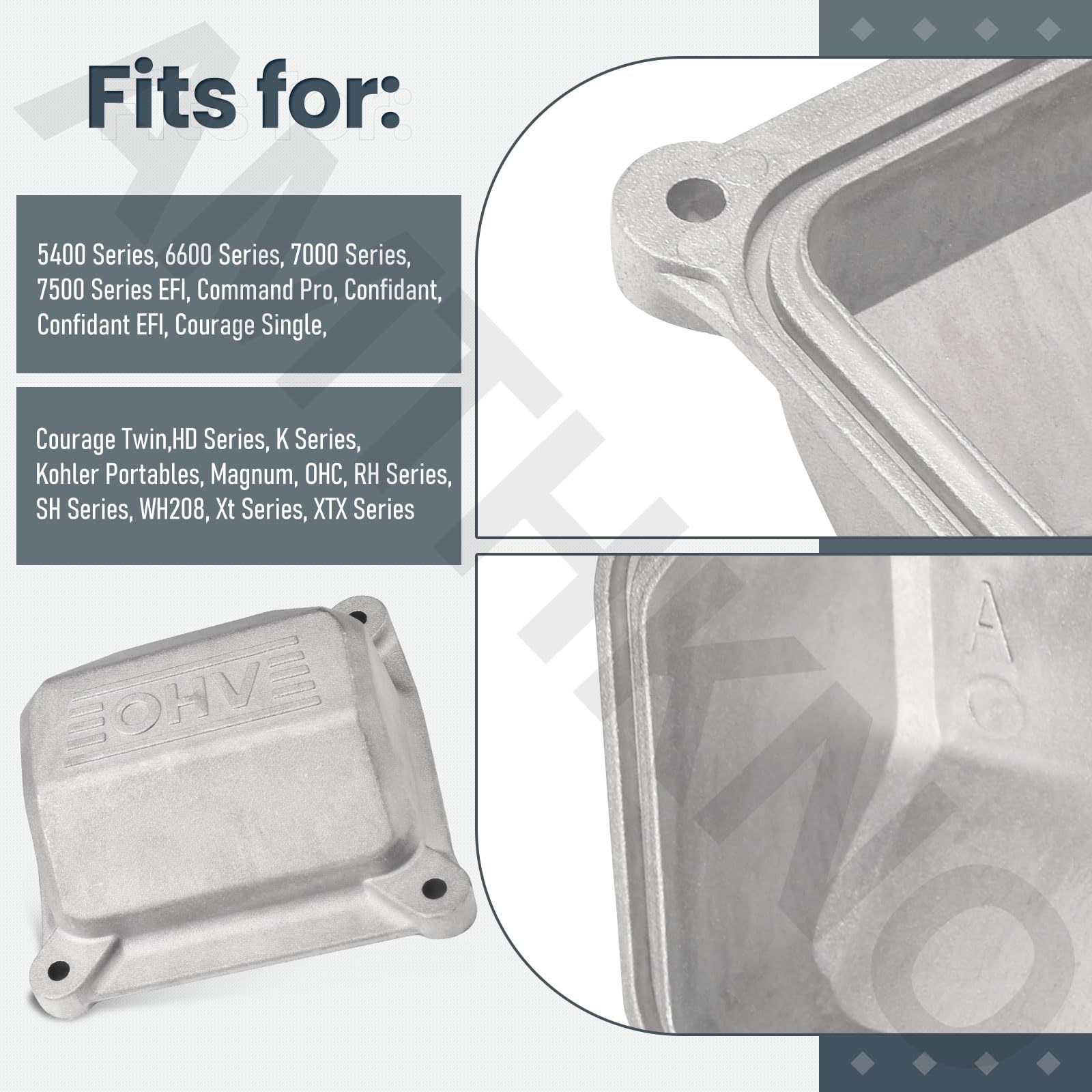 AMTHKNO included heat shields protect nearby components during operation.