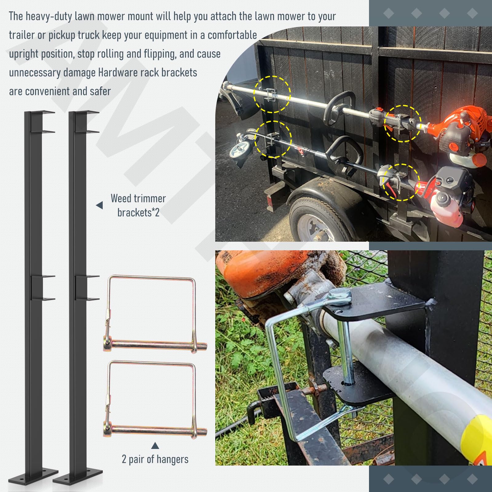 AMTHKNO heavy-duty steel construction resists bending for long-lasting use