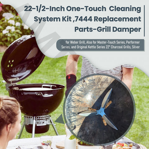 Fits Weber 22-inch One-Touch, Master-Touch, Performer and Original Kettle series