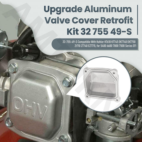 AMTHKNO Kohler engine compatibility highlights broad model support.