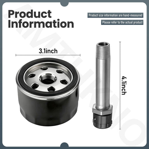 AMTHKNO drain plug close-up for quick oil changes