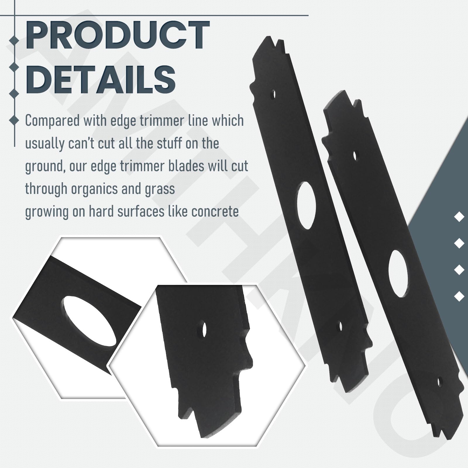 AMTHKNO Ryobi-compat edger blade suited for RY15518 and RYEDG11 edges.