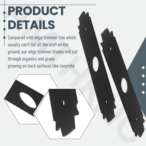 AMTHKNO Ryobi-compat edger blade suited for RY15518 and RYEDG11 edges.