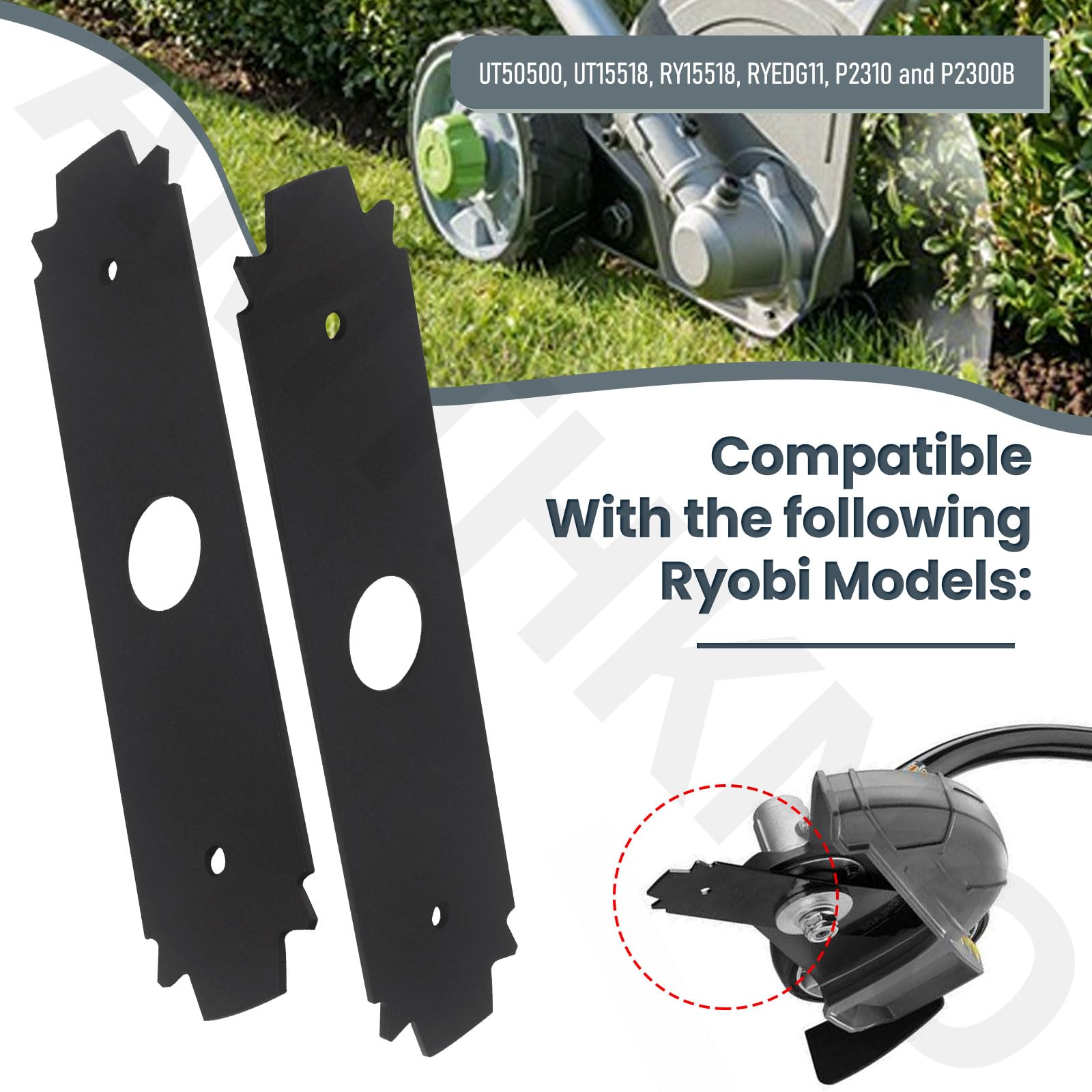 AMTHKNO compatible with UT50500 edge trimmer for easy replacement and reliable performance.