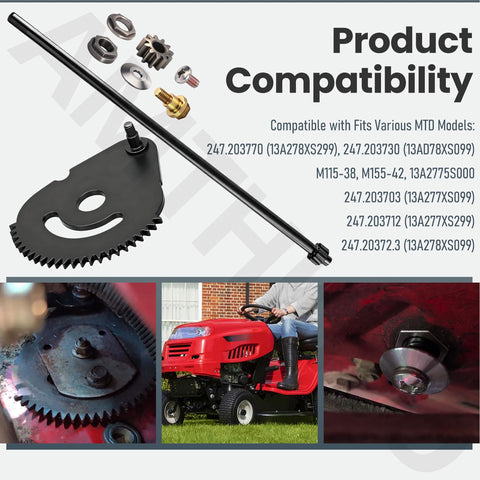 AMTHKNO steering rod cap and screw for secure assembly