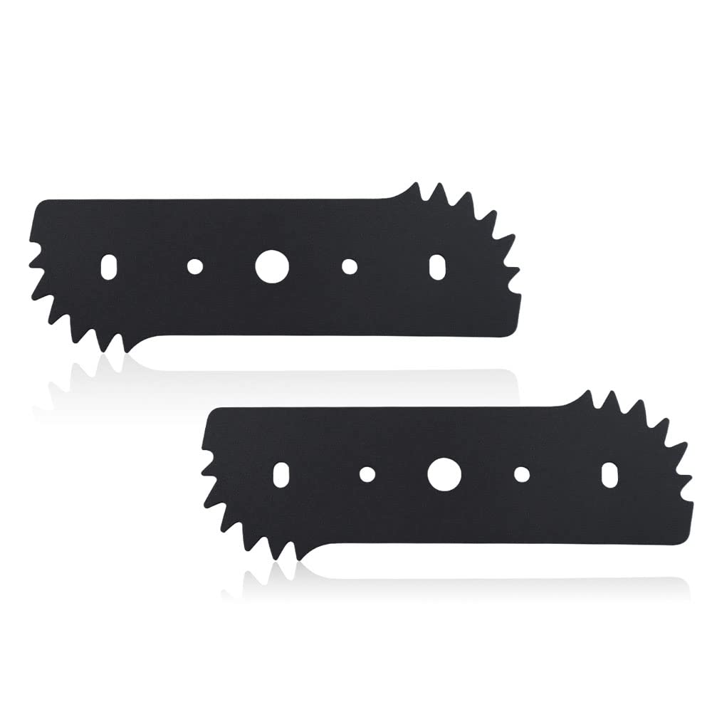 AMTHKNO WA0034 edger blade closeup showcases a durable hardened steel edge.