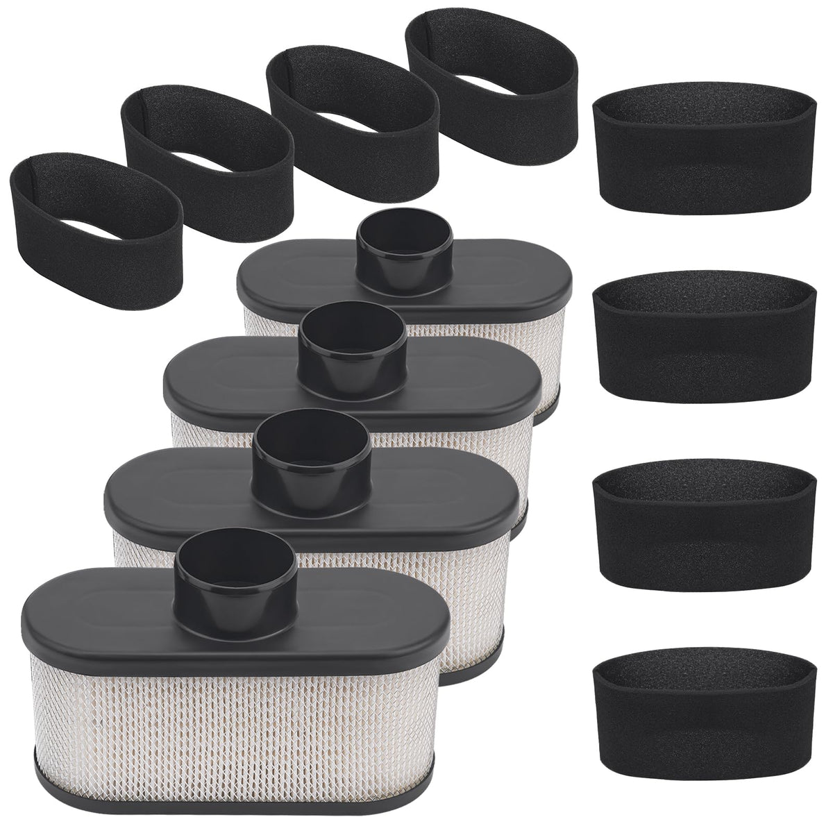 AMTOLXL 4-pack air filter ready for quick replacement to protect the engine.
