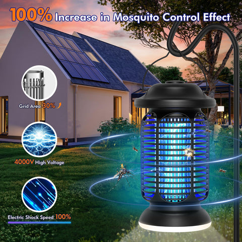 AMUFER Bug Zapper covers up to half an acre for social spaces.