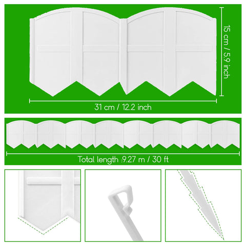 AMURS edging dimensions highlight 12.16 by 5.9 inches per piece.