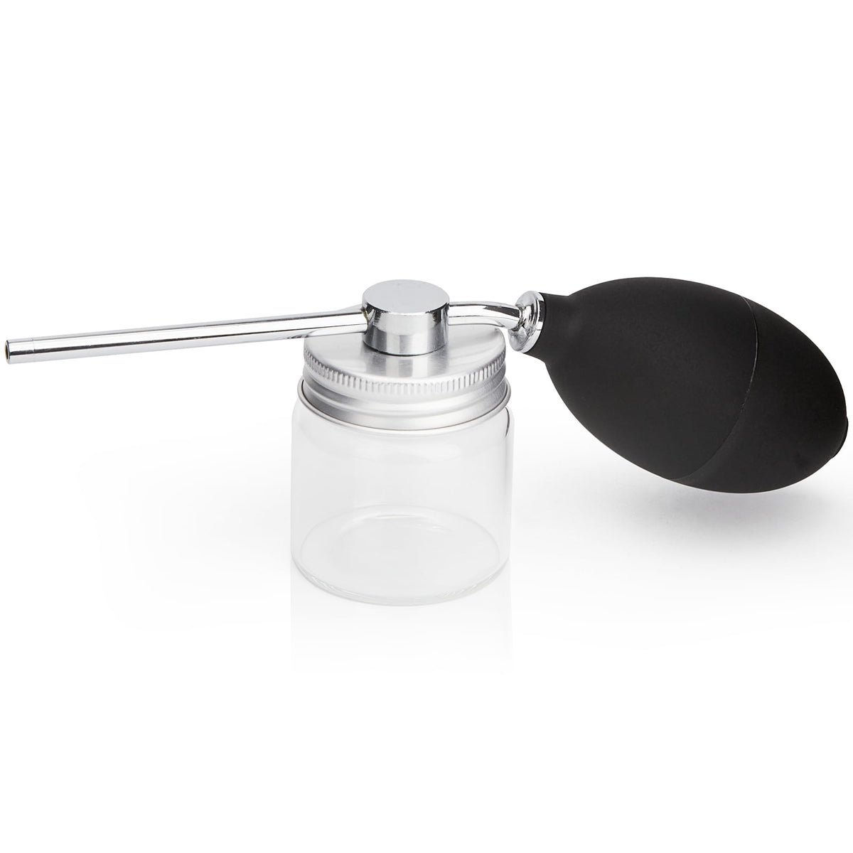 Amviner diatomaceous earth powder duster for consistent, fine coverage in gardens.