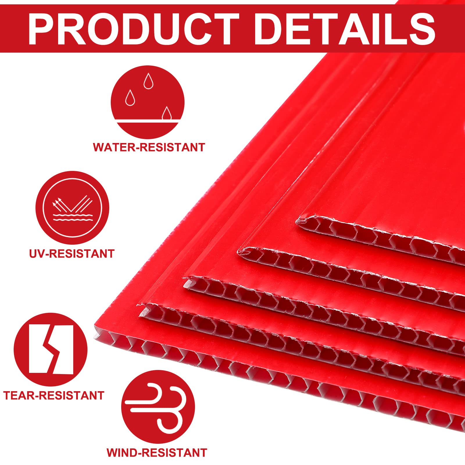 Amyhill 12-inch metal stakes provide sturdy ground support.