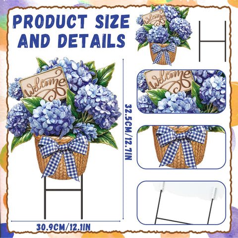 Amyhill multicolor hydrangea with leaves adds warmth to patios.
