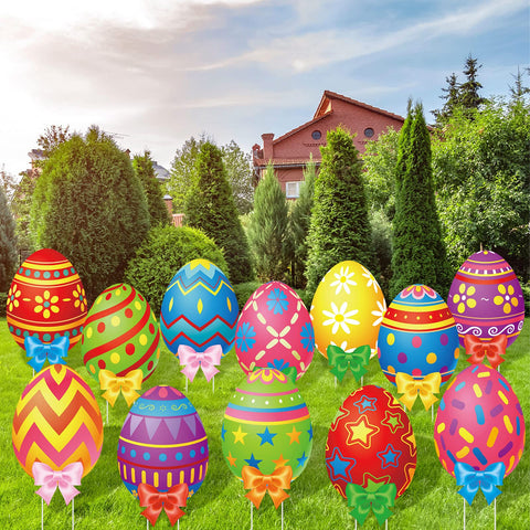 Amyhill ready-to-assemble eggs decor for easy seasonal display.