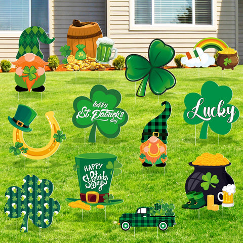 Amyhill collection of yard signs offers multiple designs for festive display.