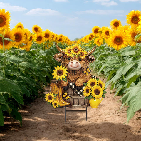 Amyhill weatherproof decoration adds lasting character from summer to fall.