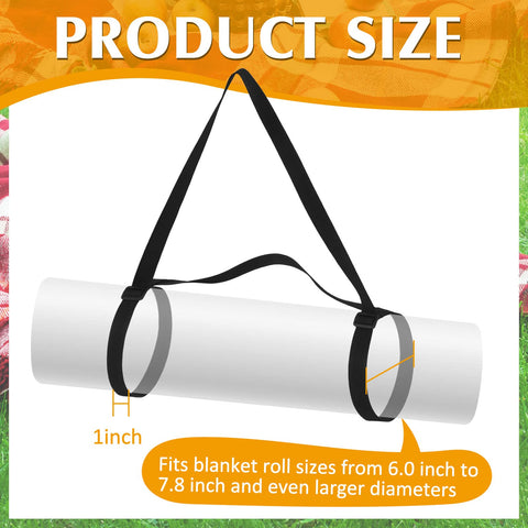 Amylove blanket roll carrier demonstrates compact transport.