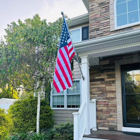 AMZFLAG easy hanging with durable hardware for quick display.