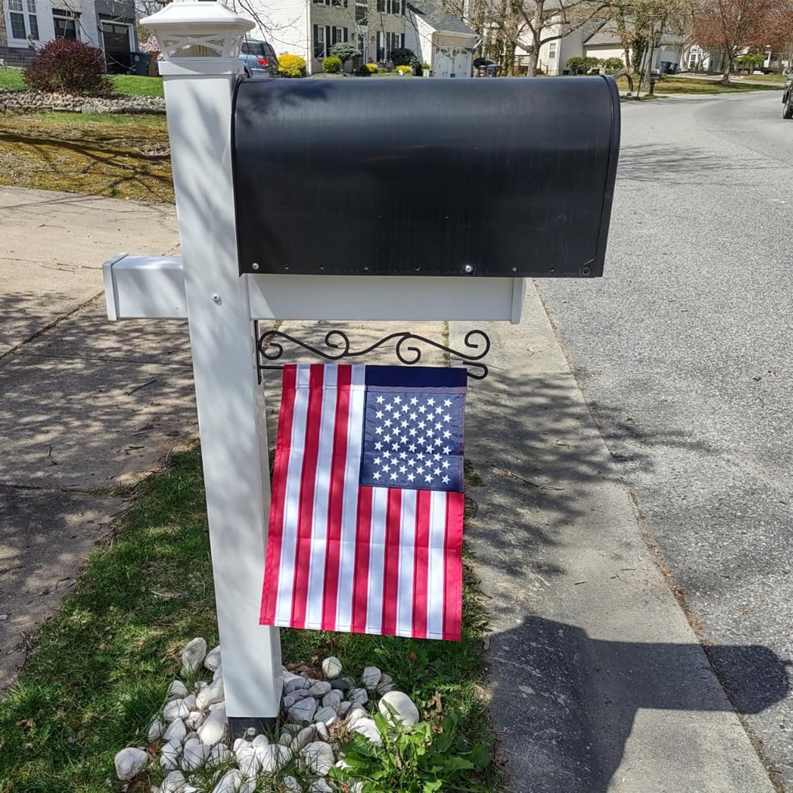 AMZFLAG edge-stitched garden flag with durable borders