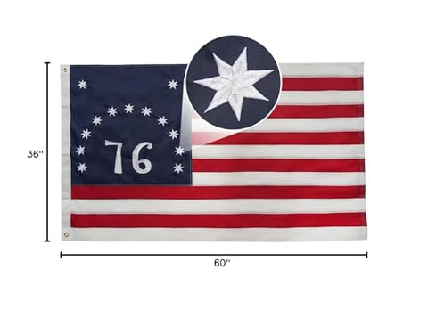 AMZFLAG flag waving in breeze outdoors for outdoor ambiance