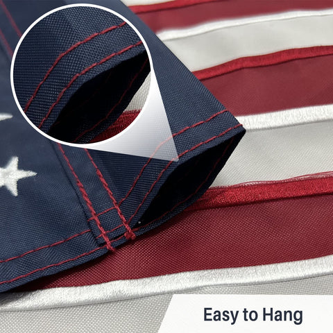AMZFLAG durable outdoor flag withstands wind and weather