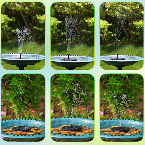 AMZtime fountain brackets keep the pump stable in outdoor setups