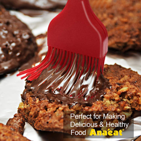 Anaeat one-piece design basting brush for hygienic, easy cleaning.