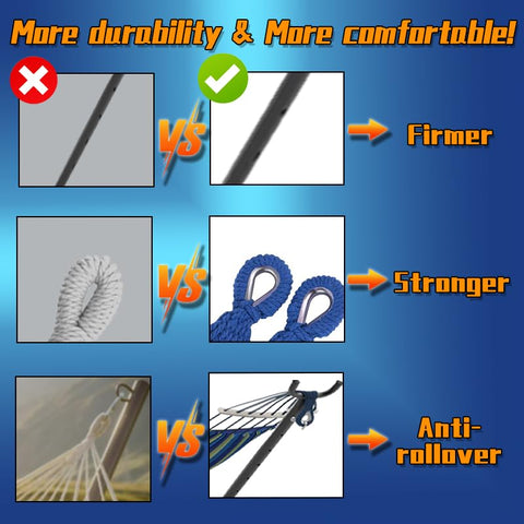 ANAGOO portable hammock with storage bag suitable for travel