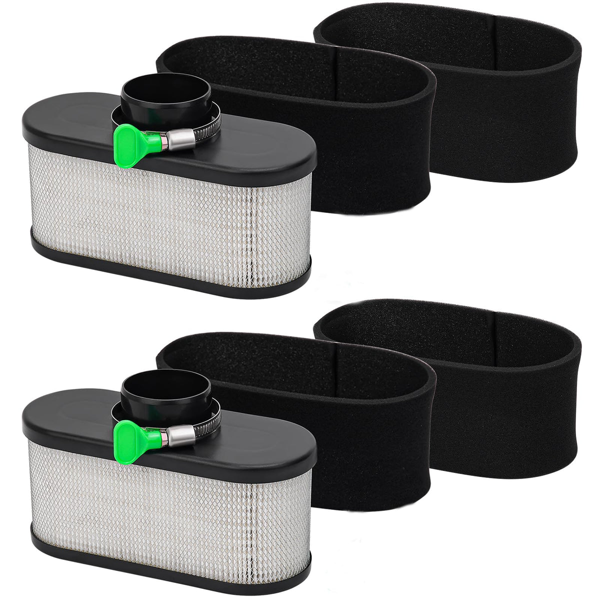 ANAHAF two-pack air filter for Kawasaki FR691V, ready for installation