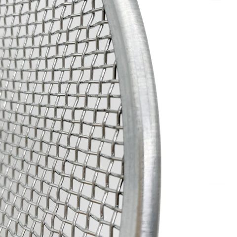 Anbadum fits standard 5-gallon drums for easy sifting in buckets.