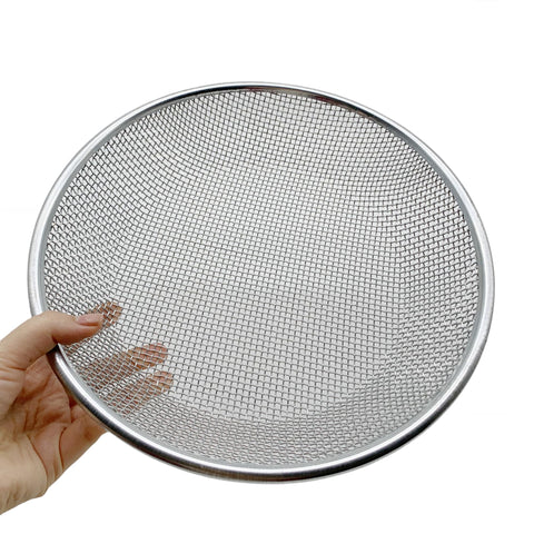 Anbadum galvanized steel sieve frame provides durable, rust-resistant performance.