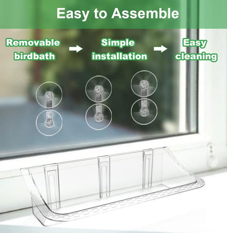 AnBaiMei squirrel-proof hanger design for outdoor bird watching