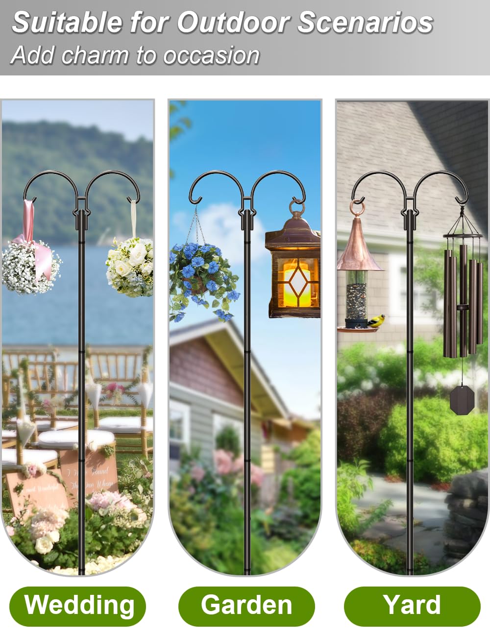 AnBaiMei outdoor wedding decor option for elegant garden events.
