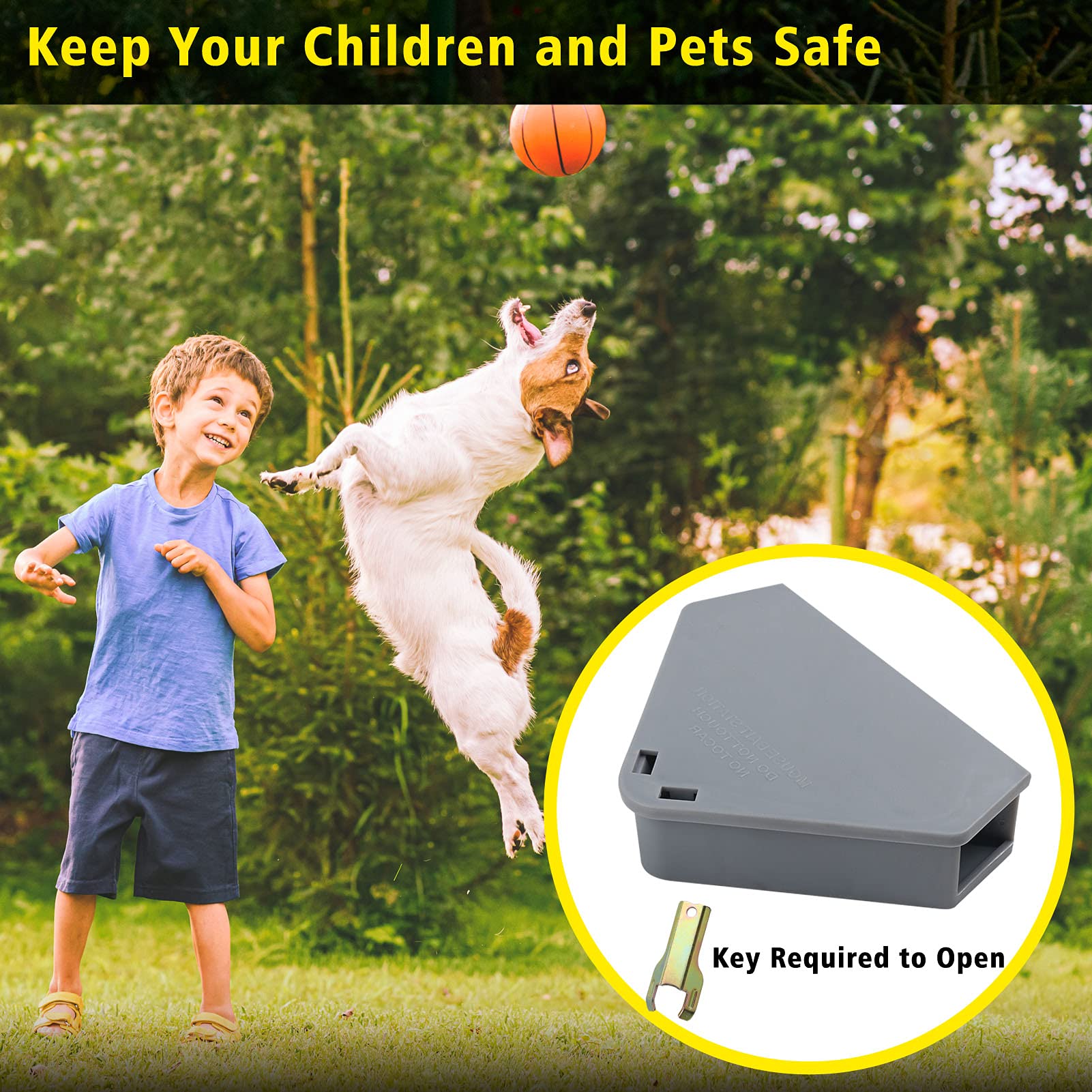 Anblak Mouse Station made of sturdy ABS material for durable use.