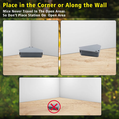 Compact dimensions of Anblak Mouse Station fit small spaces.