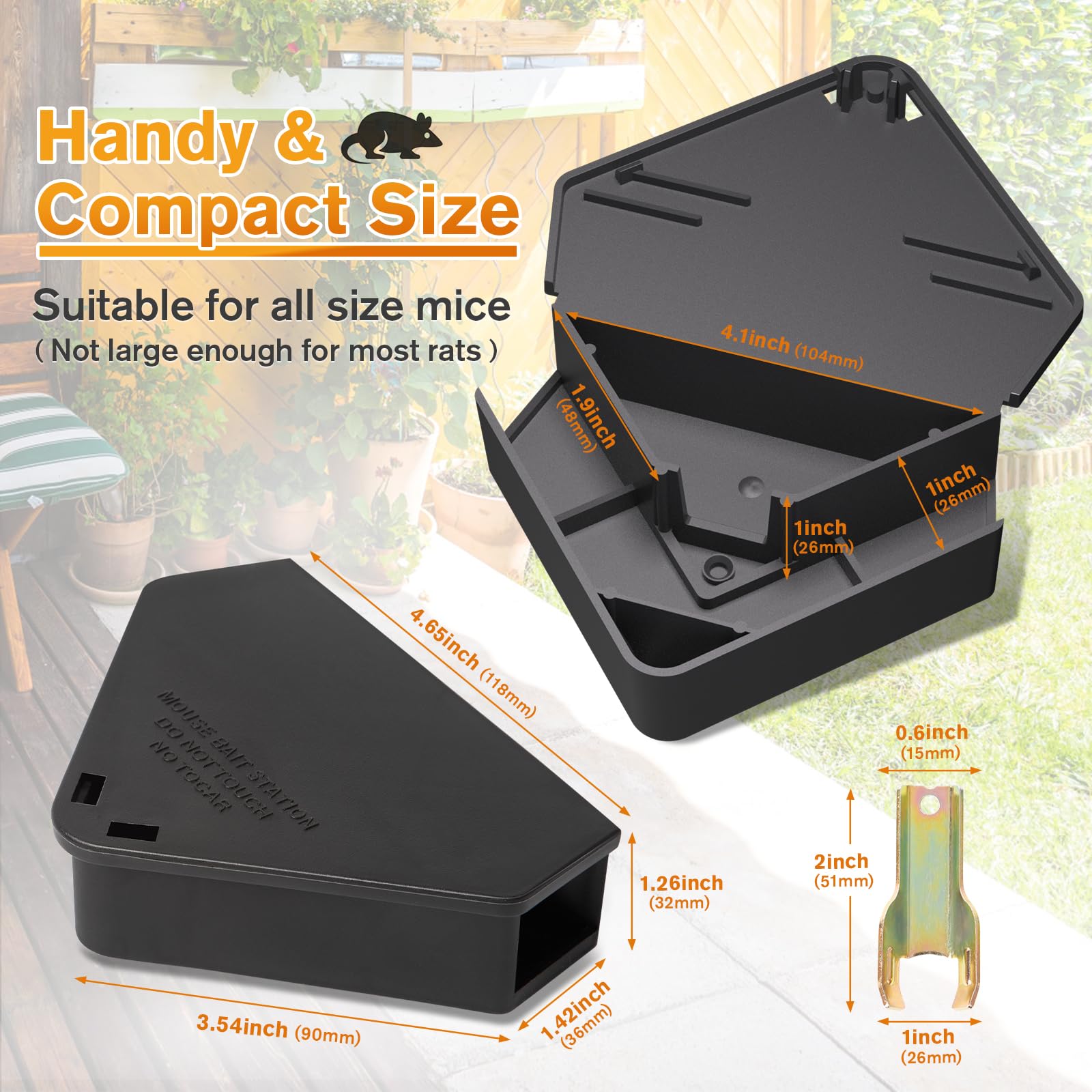 Anblak locking mechanism demonstrates tamper-proof safety for kids and pets.