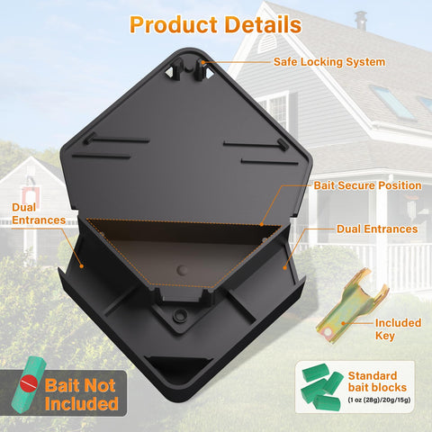 Anblak weatherproof box suitable for indoor and outdoor use.