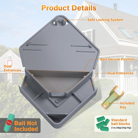 Anblak weatherproof box suitable for indoor and outdoor use.