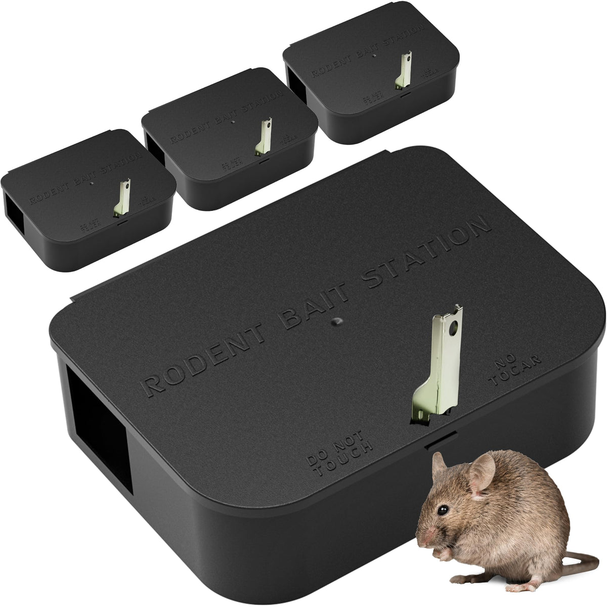 Anblak Rat Station Box for indoor and outdoor use to deter rodents safely.