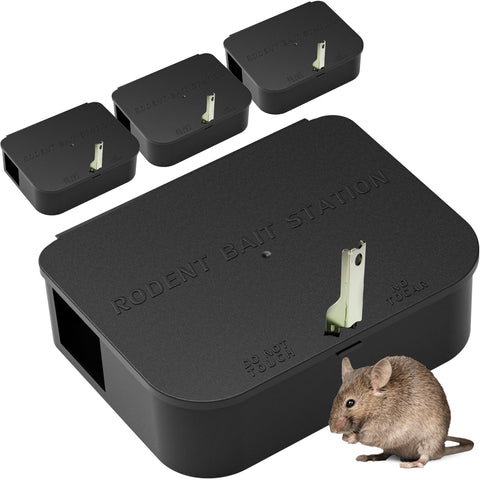 Anblak Rat Station Box for indoor and outdoor use to deter rodents safely.