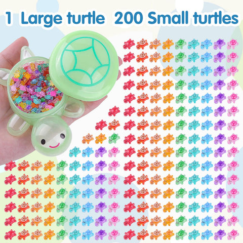 Anboor jumbo resin turtle glow-in-the-dark accent for dollhouse scenes.