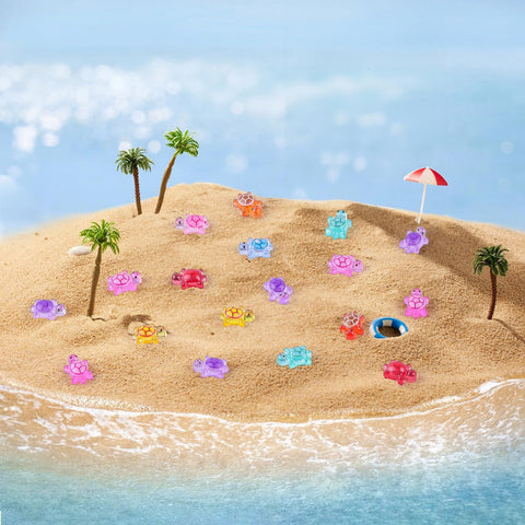 Anboor micro-turtle epoxy art accents for crafting and gifting.
