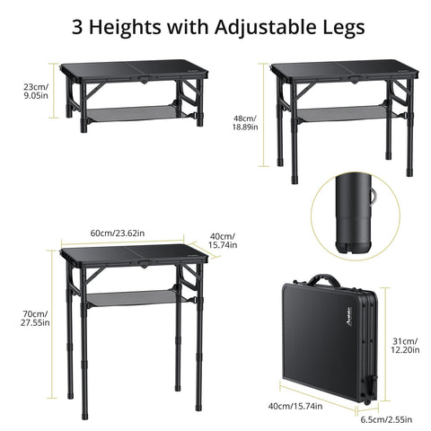 Anbte portable handle design for easy transport