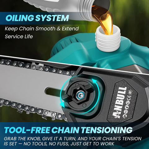 Anbull 180-degree cutting angle for versatile angles and precise cuts