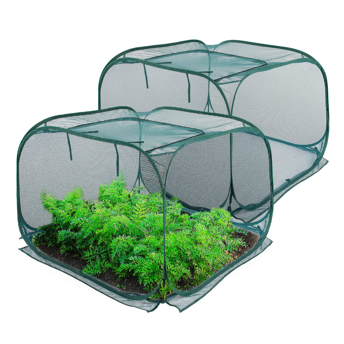 ANC POP plant cover unfolds for quick setup and full coverage.