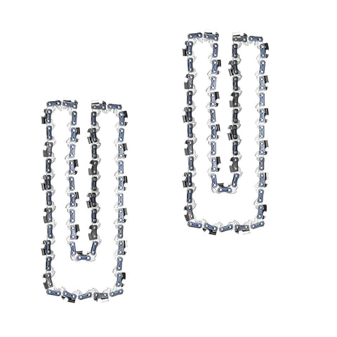 ANCKNE 10in chain with cutting-edge edge for S40 compatibility in compact saws.