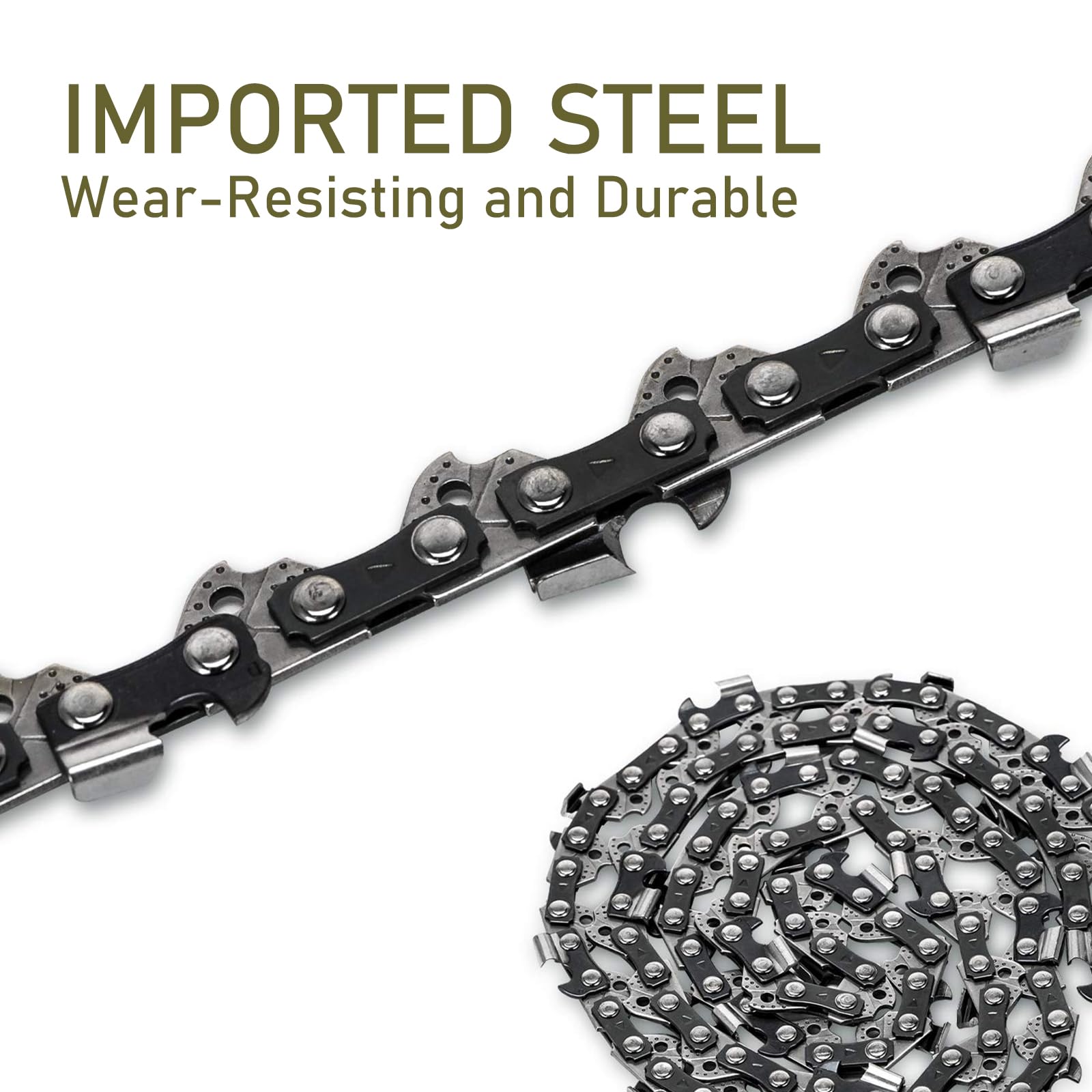 ANCKNE Stihl MS180C 16-inch chain designed for yard work