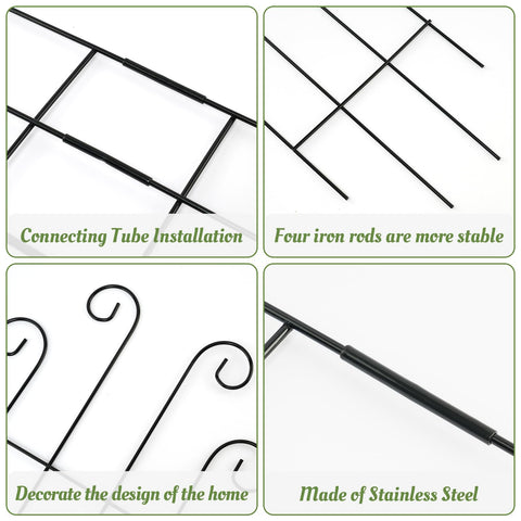 ANCOUUIN splicing design trellis adjusts height for different plant sizes.